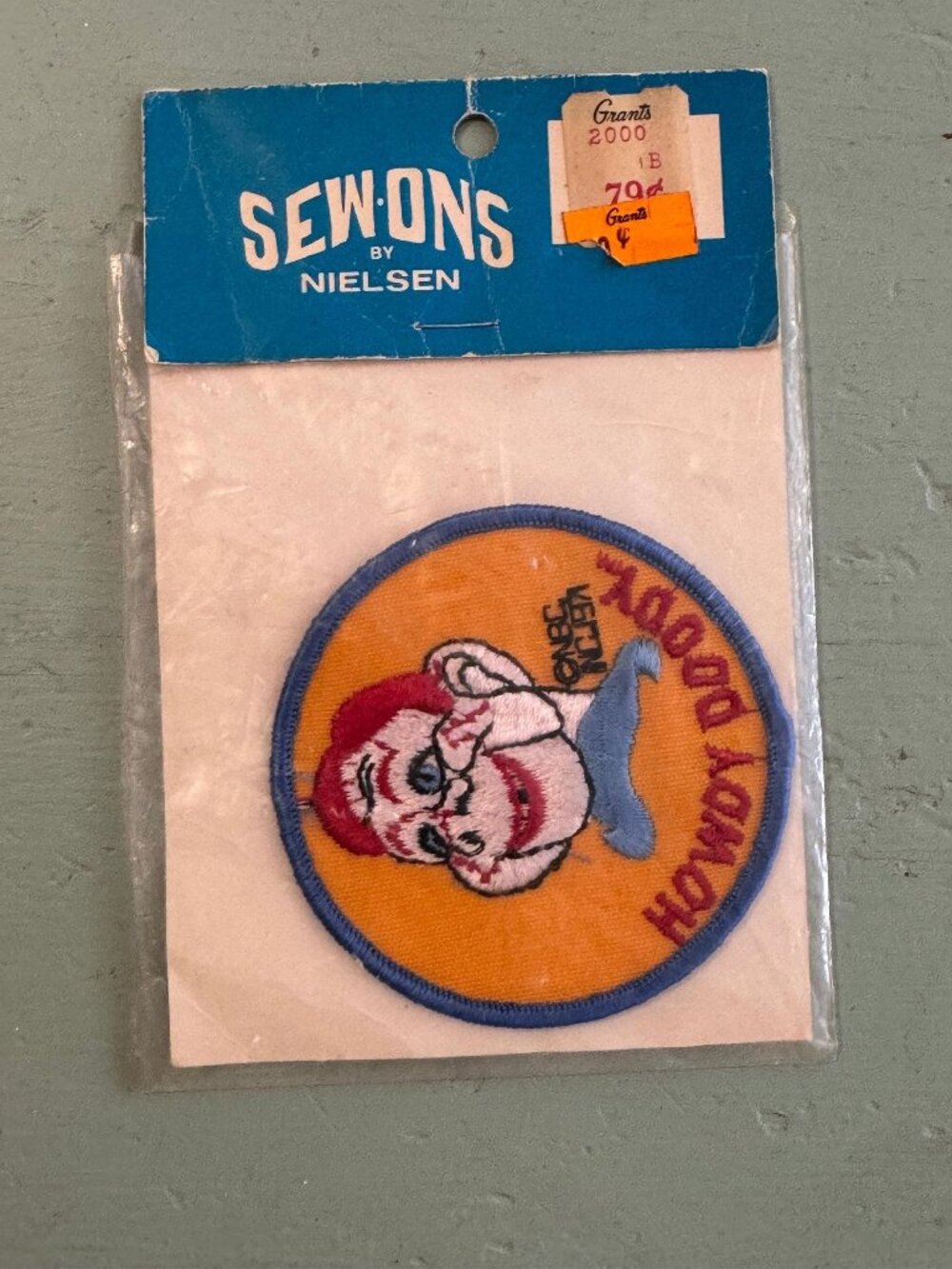 Vintage Howdy Doody Collectible Embroidered Patch By Nielsen Sew Ons NEW
